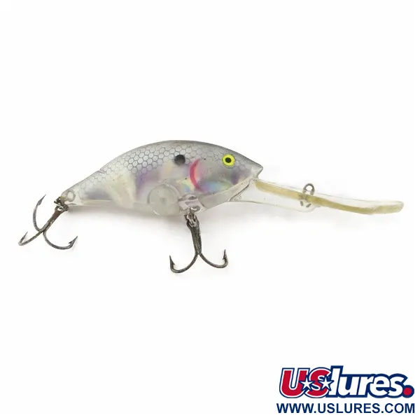 Vintage   Luhr Jensen Hot Lips Express, 1oz Clear Crystal fishing lure #23992