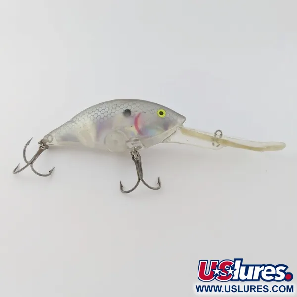 Vintage   Luhr Jensen Hot Lips Express, 1oz Clear Crystal fishing lure #23992