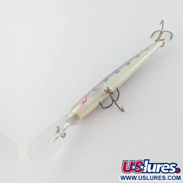 Vintage   Rapala Down Deep Husky Jerk DHJ10, 2/5oz  Rainbow Trout fishing lure #23994