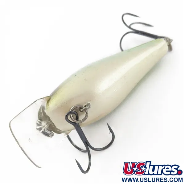 Vintage   Strike King KVD 1.5 Silent square bill, 2/5oz Olive Sexy Shad fishing lure #23995