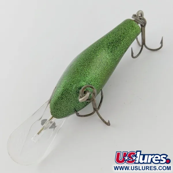 Vintage  Poe’s Poe's Super Cedar, 1/3oz green fishing lure #24000