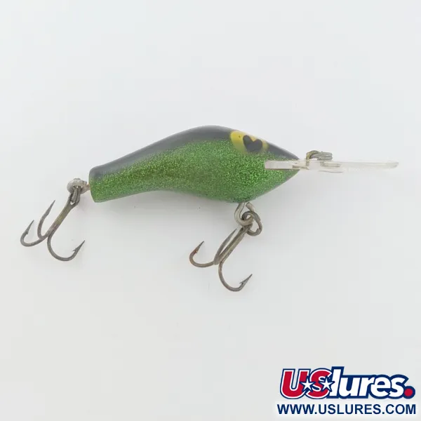 Vintage  Poe’s Poe's Super Cedar, 1/3oz green fishing lure #24000