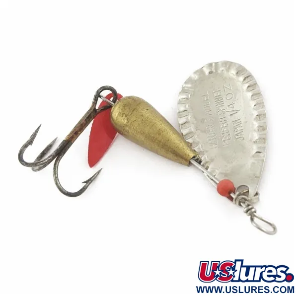 Vintage   Herter's Perfect Spinner (Japan), 1/4oz silver spinning lure #24001