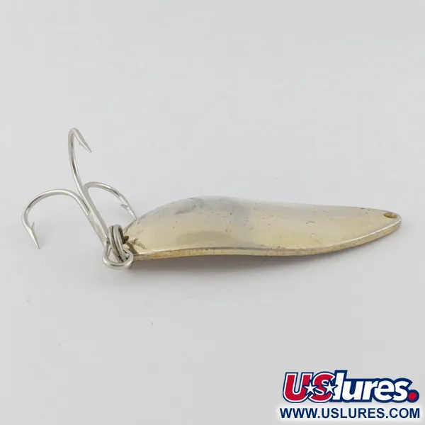 Vintage  Seneca Little Cleo (Hula Girl), 3/4oz gold fishing spoon #24002