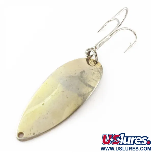 Vintage  Seneca Little Cleo (Hula Girl), 3/4oz gold fishing spoon #24002