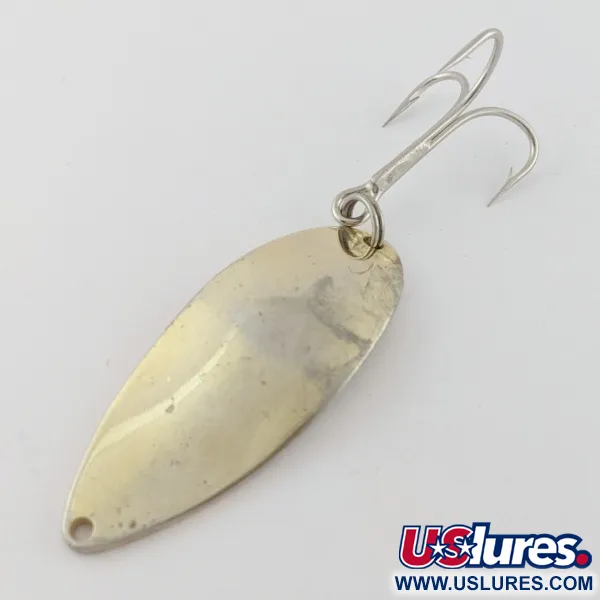 Vintage  Seneca Little Cleo (Hula Girl), 3/4oz gold fishing spoon #24002