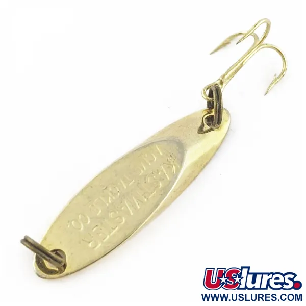 Vintage  Acme  Kastmaster, 1/8oz gold fishing spoon #24005