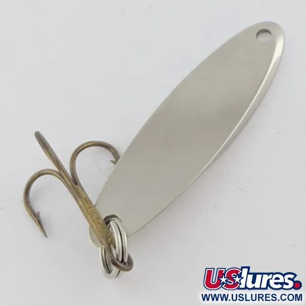 Vintage  Acme  Kastmaster, 1/4oz nickel fishing spoon #24006