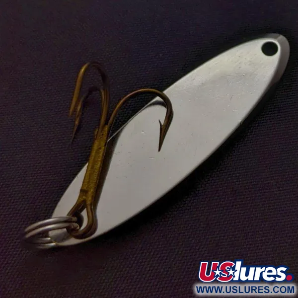 Vintage  Acme  Kastmaster, 1/4oz nickel fishing spoon #24006