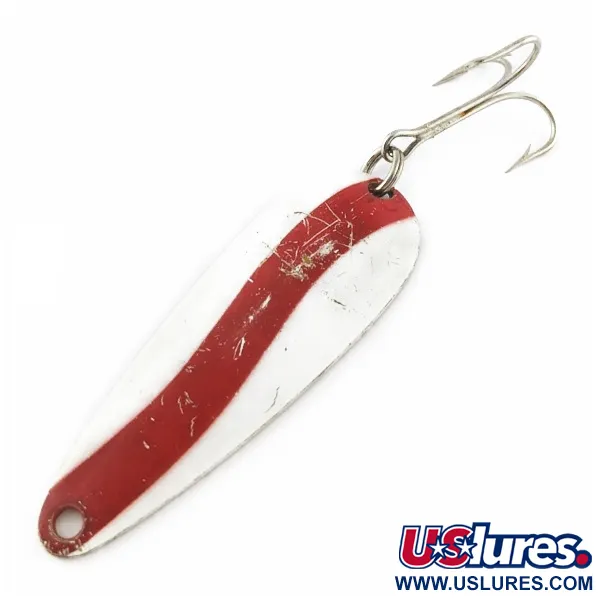 Vintage    Len Thompson #2, 1oz red/gold fishing spoon #24013