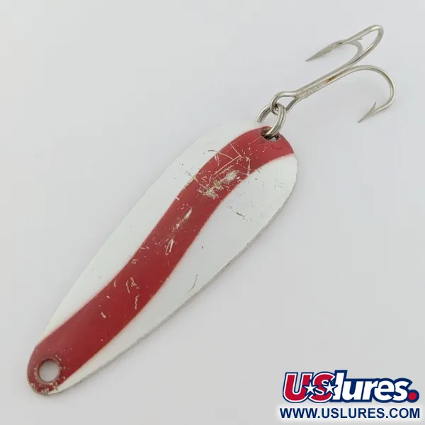 Vintage    Len Thompson #2, 1oz red/gold fishing spoon #24013