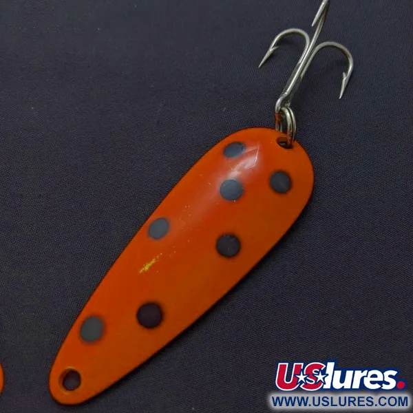 Vintage    Len Thompson #2, 1oz red/gold fishing spoon #24014