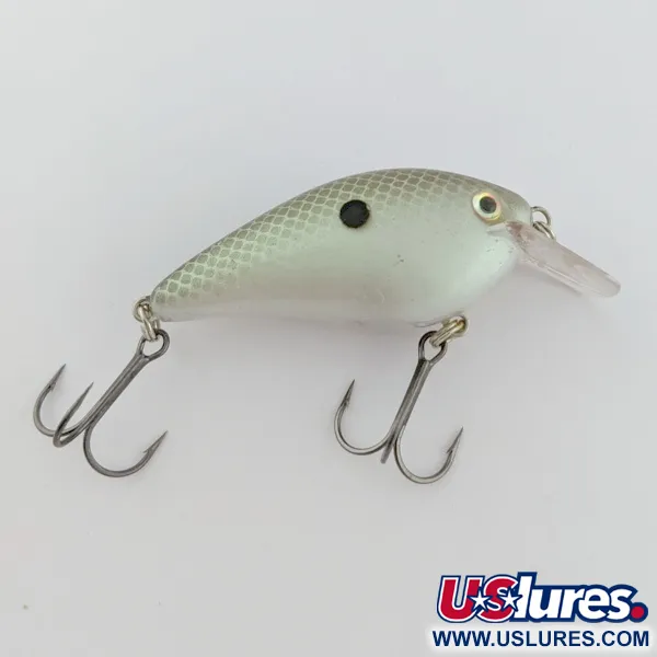 Vintage   Strike King KVD 1.5 Silent square bill, 2/5oz Olive Sexy Shad fishing lure #24028