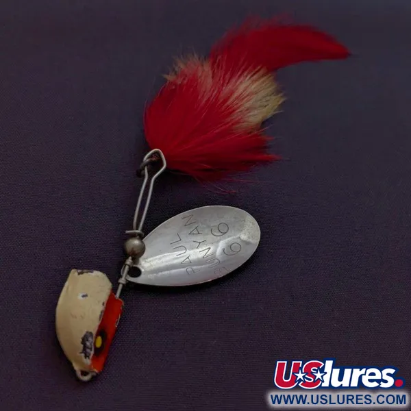 Vintage   Paul Bunyan 66, 2/5oz red spinning lure #24033
