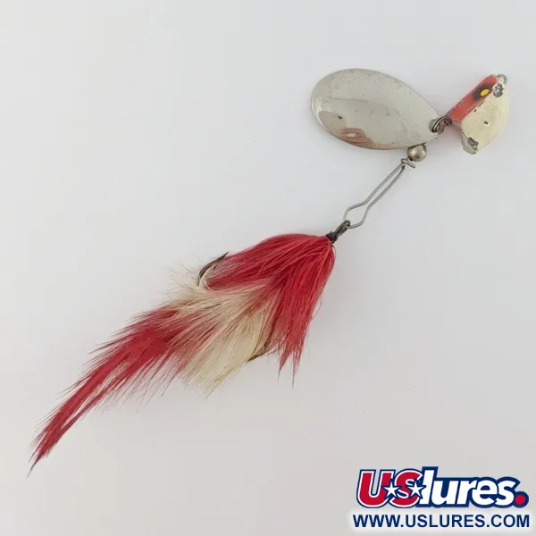 Vintage   Paul Bunyan 66, 2/5oz red spinning lure #24033