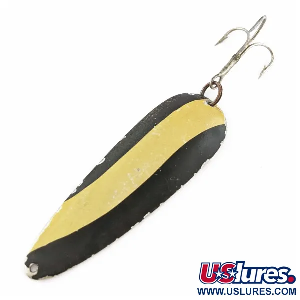 Vintage  Eppinger Dardevle Detroit (1930s), 1oz Black Devle fishing spoon #24040