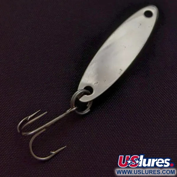 Vintage  Acme  Kastmaster, 1 1/4oz nickel fishing spoon #24045