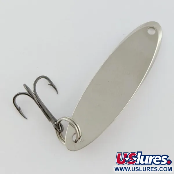 Vintage  Acme  Kastmaster, 1/4oz nickel fishing spoon #24048