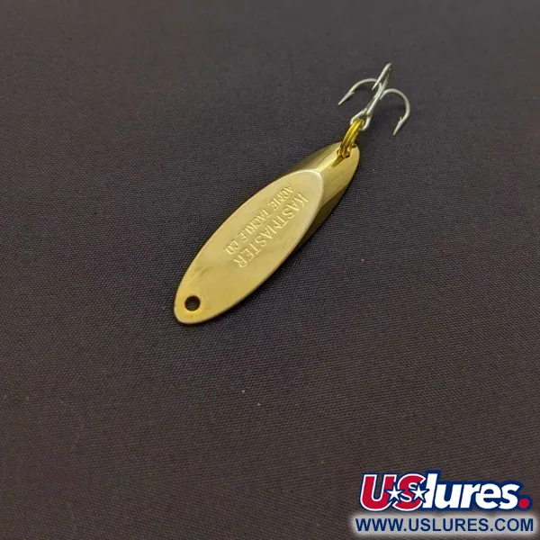Vintage  Acme Kastmaster, 1/4oz gold fishing spoon #24049