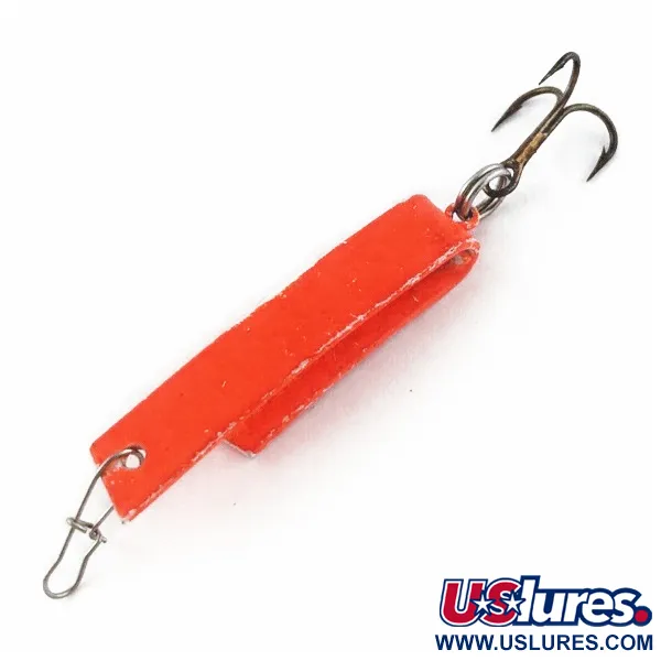 Vintage  Luhr Jensen Super-Duper 503, 1/8oz hot pink fishing spoon #24051