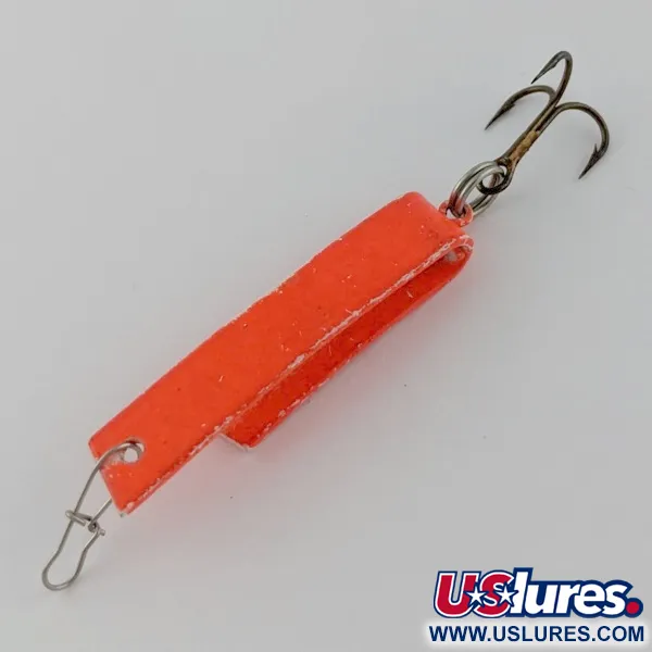 Vintage  Luhr Jensen Super-Duper 503, 1/8oz hot pink fishing spoon #24051