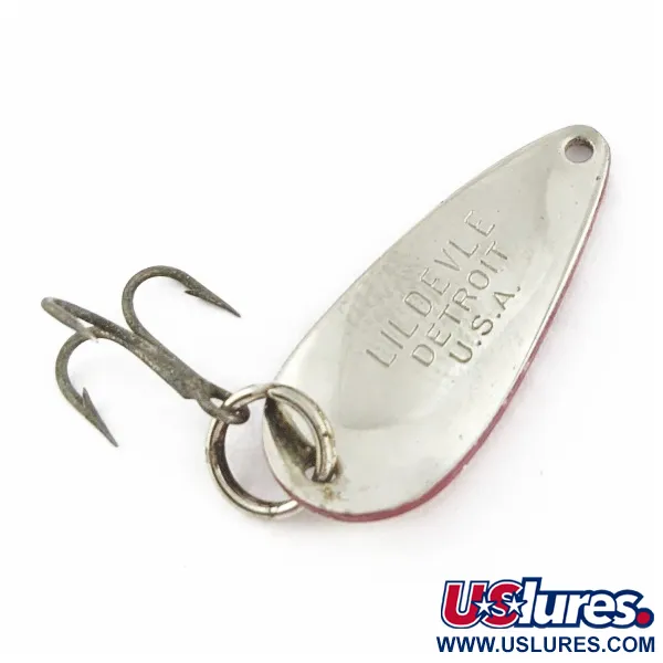 Vintage  Eppinger Dardevle Lildevle, 1/8oz Red Devle fishing spoon #24053