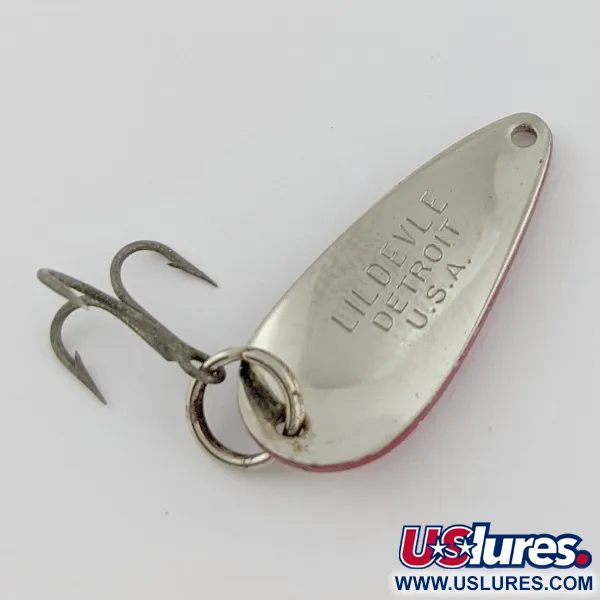 Vintage  Eppinger Dardevle Lildevle, 1/8oz Red Devle fishing spoon #24053