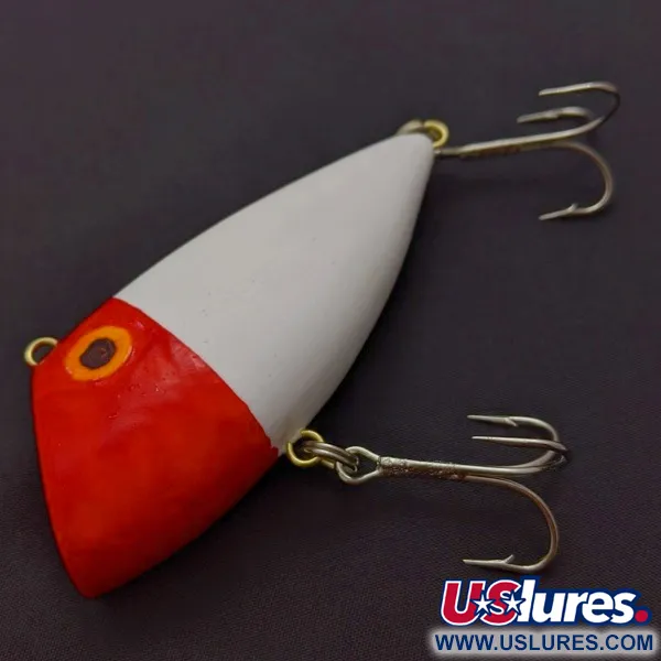 Vintage   Unknown Lure Bayou Boogie, 1 3/4oz  M 11 (Red Head) fishing lure #24055