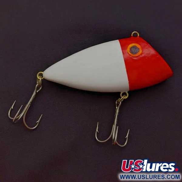 Vintage   Unknown Lure Bayou Boogie, 1 3/4oz  M 11 (Red Head) fishing lure #24055