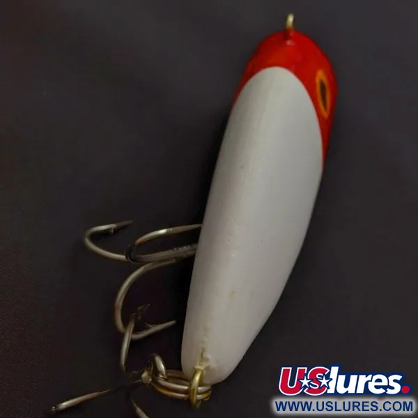 Vintage   Unknown Lure Bayou Boogie, 1 3/4oz  M 11 (Red Head) fishing lure #24055