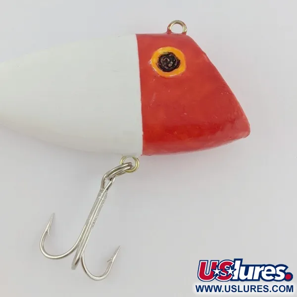 Vintage   Unknown Lure Bayou Boogie, 1 3/4oz  M 11 (Red Head) fishing lure #24055