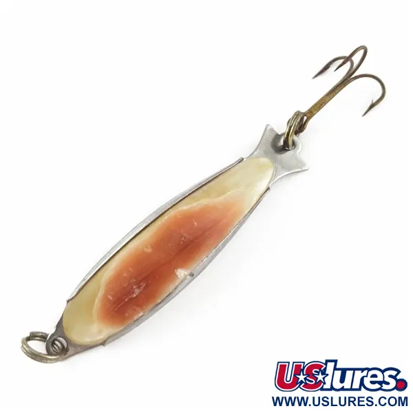 Vintage   Compac Abalone Spoon (Japan), 1/3oz Abalone pearl fishing spoon #24060