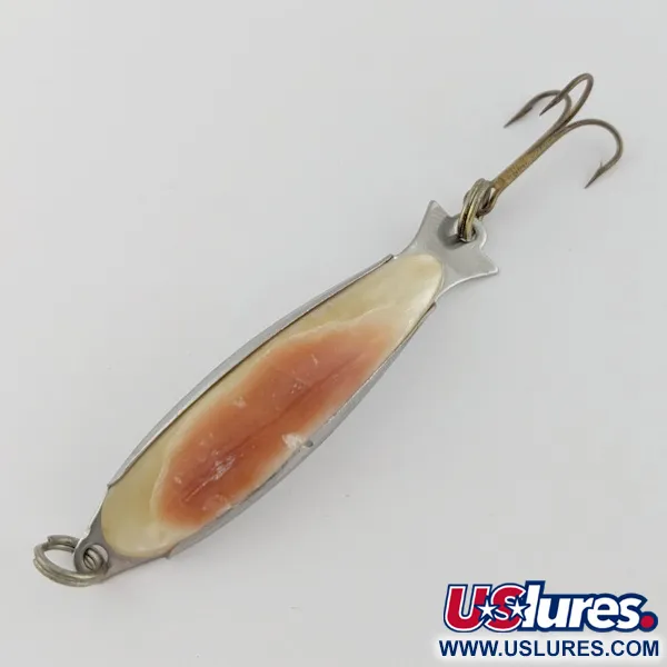 Vintage   Compac Abalone Spoon (Japan), 1/3oz Abalone pearl fishing spoon #24060