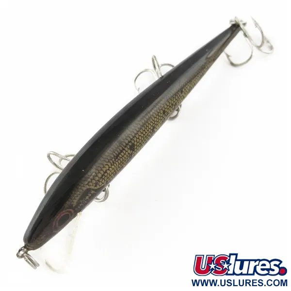 Vintage   Rebel Floater F12, 1/3oz Naturalized Baby Bass fishing lure #24065