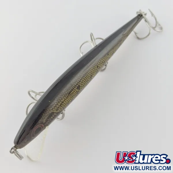 Vintage   Rebel Floater F12, 1/3oz Naturalized Baby Bass fishing lure #24065