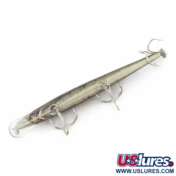 Vintage   Rebel Floater F12, 1/3oz Naturalized Baby Bass fishing lure #24065