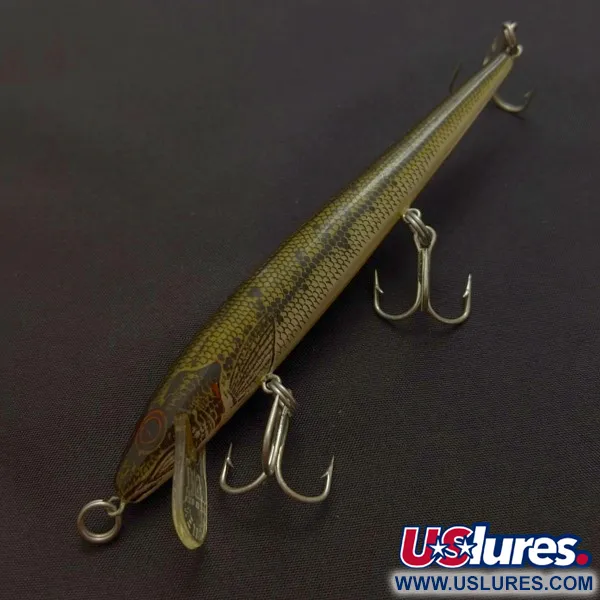 Vintage   Rebel Floater F12, 1/3oz Naturalized Baby Bass fishing lure #24065