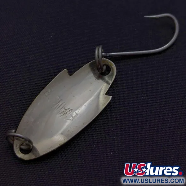 Vintage   Glen Evans, 3/64oz nickel fishing spoon #24066