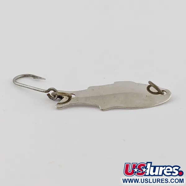 Vintage   Shoff's Triple Teazer, 1/8oz  Red / White fishing spoon #24069