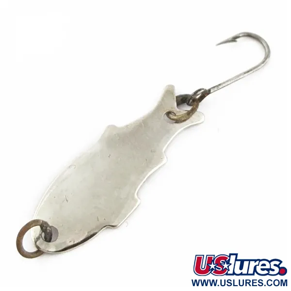 Vintage   Shoff's Triple Teazer, 1/8oz  Red / White fishing spoon #24069