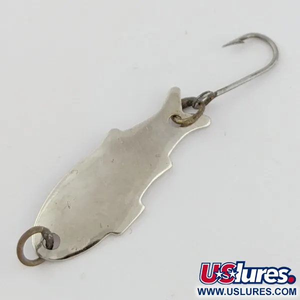 Vintage   Shoff's Triple Teazer, 1/8oz  Red / White fishing spoon #24069