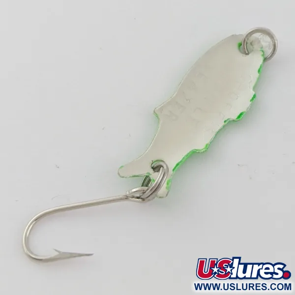 Vintage   Shoff's Triple Teazer, 1/32oz green fishing spoon #24070