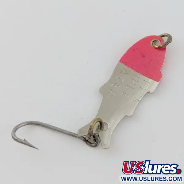 Vintage   Shoff's Triple Teazer, 1/32oz  Red / Nickel fishing spoon #24071