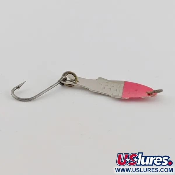 Vintage   Shoff's Triple Teazer, 1/32oz  Red / Nickel fishing spoon #24071