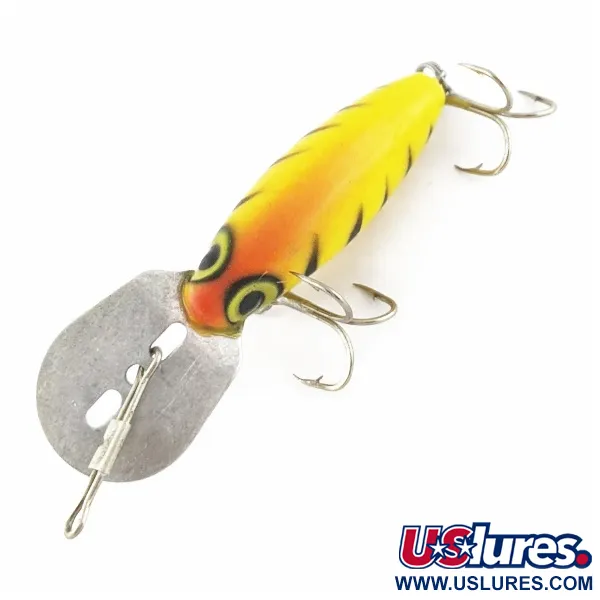 Vintage   Storm Hot'N'Tot Thin Fin, 1/4oz yellow fishing lure #24074
