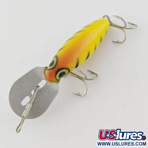 Vintage   Storm Hot'N'Tot Thin Fin, 1/4oz yellow fishing lure #24074