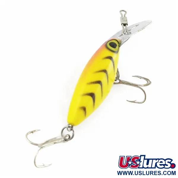 Vintage   Storm Hot'N'Tot Thin Fin, 1/4oz yellow fishing lure #24074