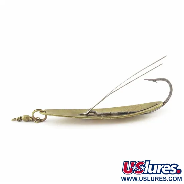 Vintage   Williams Weedler, 3/5oz Brass fishing spoon #24080