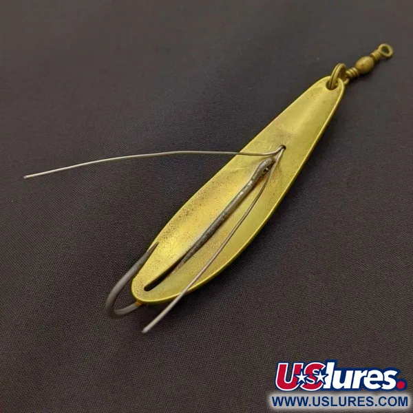 Vintage   Williams Weedler, 3/5oz Brass fishing spoon #24080