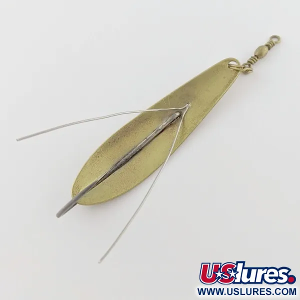 Vintage   Williams Weedler, 3/5oz Brass fishing spoon #24080
